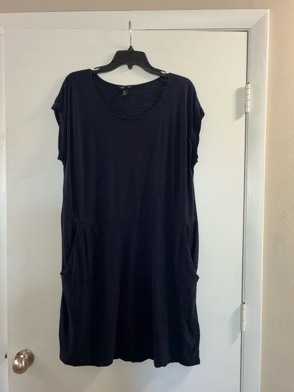 H&M‎ Black Midi Pocket Dress
